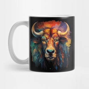 Wildebeest Rainbow Mug